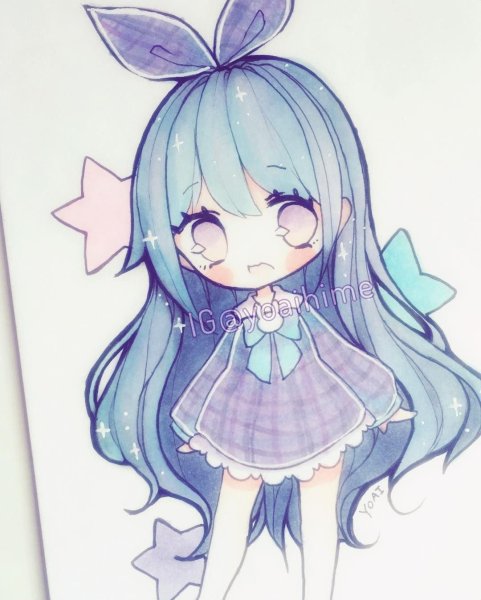 Чиби девочки милые