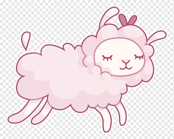 Милые овечки мультяшные