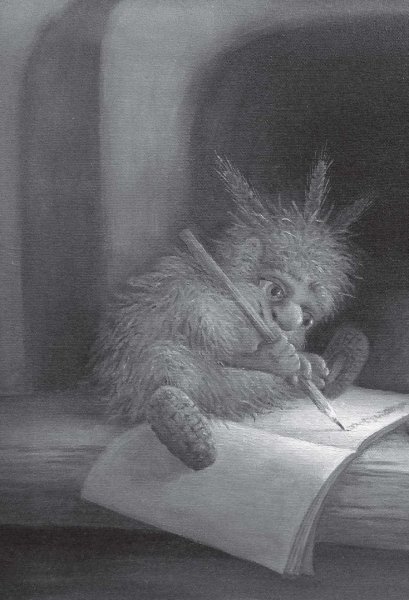 Рисуем домовенка