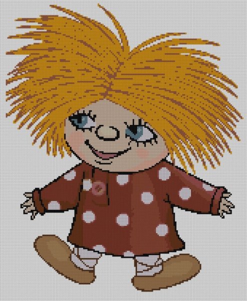 Домовой раскраска