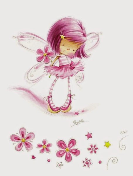Марина Федотова иллюстрации феечки