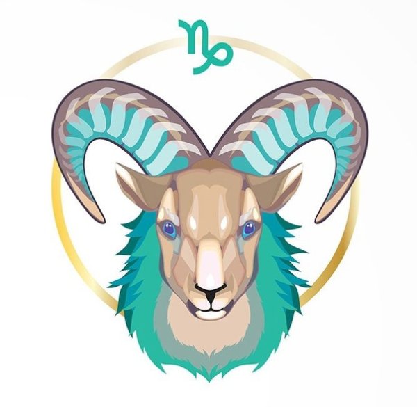 Козерог рисунок
