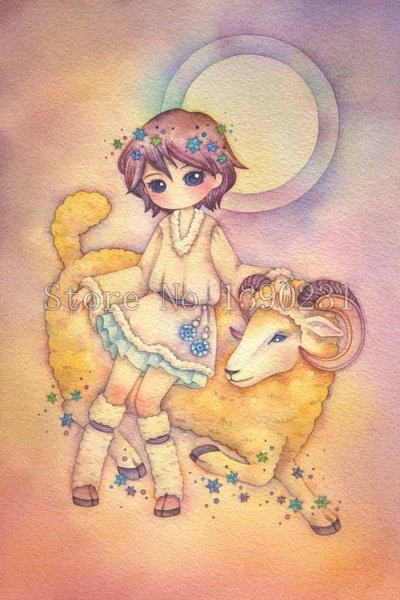 Картины Юри Уэда знаки зодиака