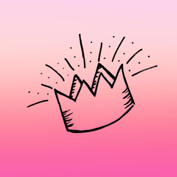 Корона нарисованная