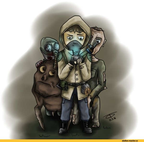 Стикеры сталкер монолит