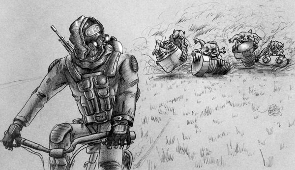 Рисунки фоллаут Нью Вегас