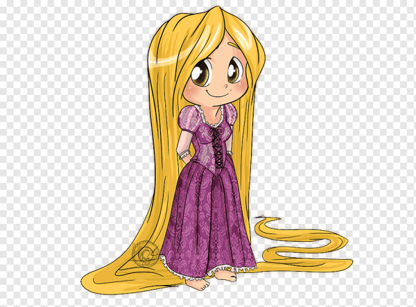 Принцессы Диснея Рапунцель маленькая