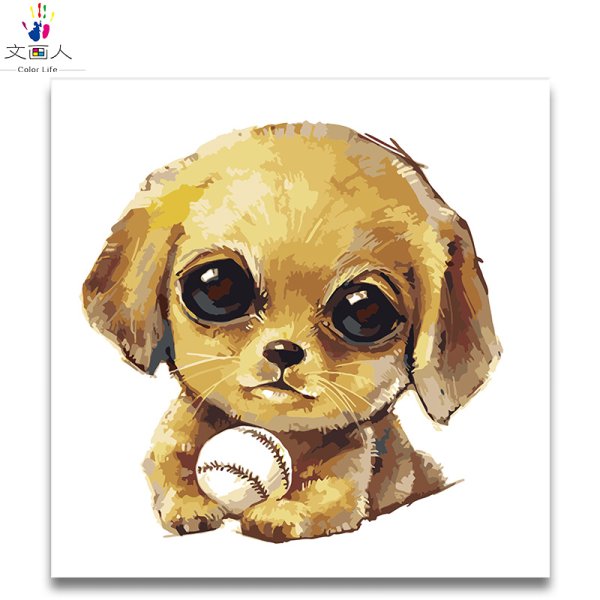 Милые нарисованные собачки