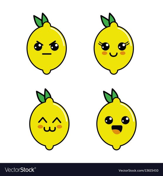 Кавайный лимончик