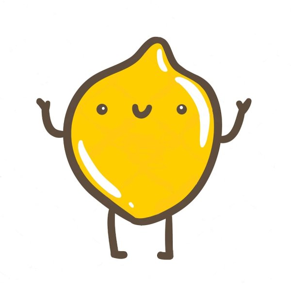 Милый лимончик с глазками