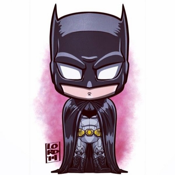Чиби Марвел Бэтмен