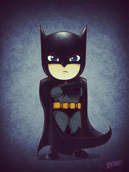 Чиби Бэтмэн темный рыцарь