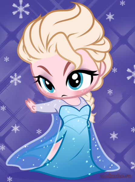 Принцессы Дисней с распущенными волосами