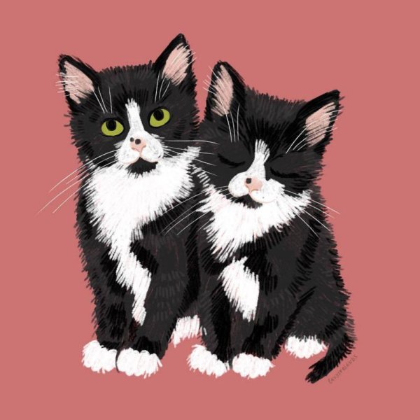 Котенок рисунок