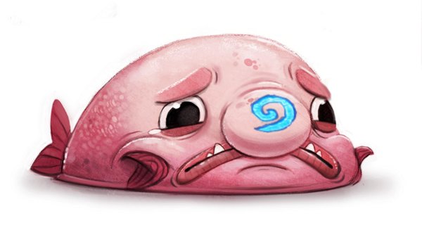 Рыба капля арт