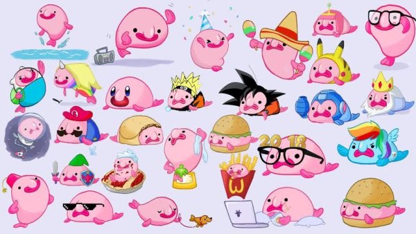 Рыба капля нарисовать