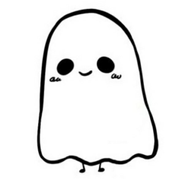 Милые приведения для срисовки