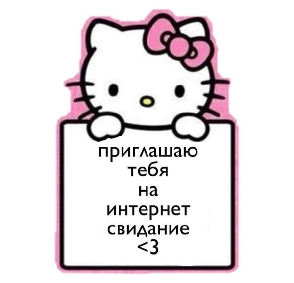 Приглашение на день рождения с Хеллоу Китти