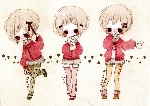 Маленькие рисунки аниме