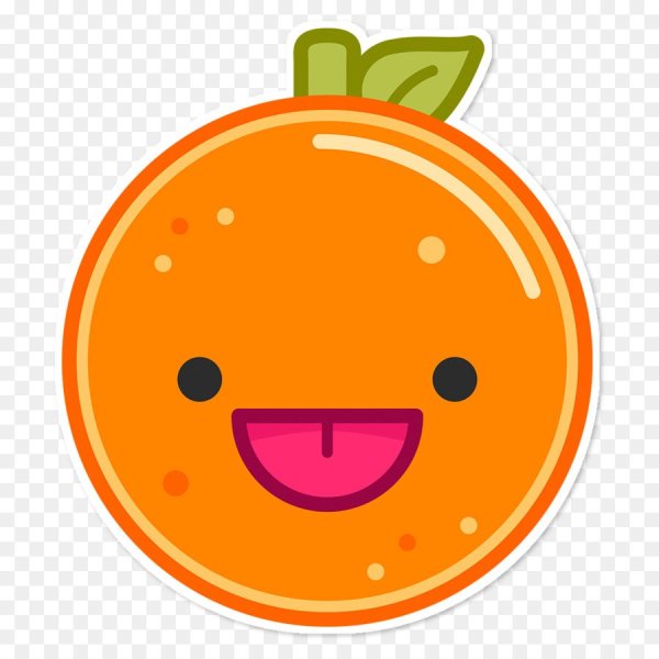 Стикеры Апельсинка