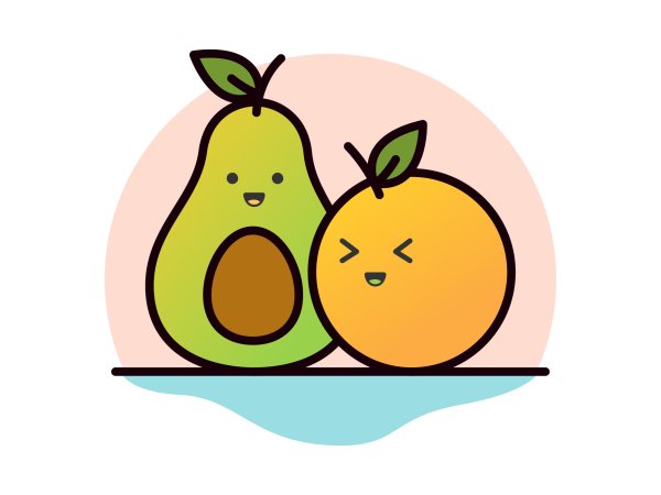 Авокадо апельсинчик