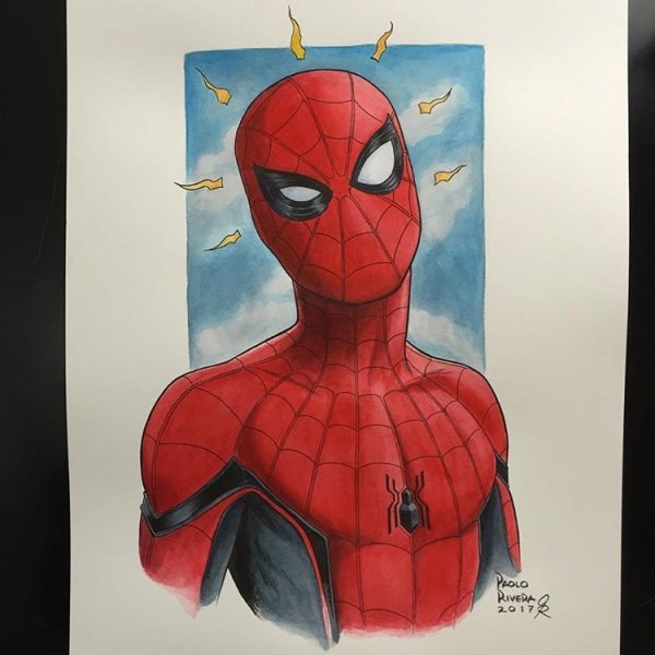 Человек паук аниме