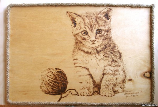 Рисунки для выжигания по дереву легкие