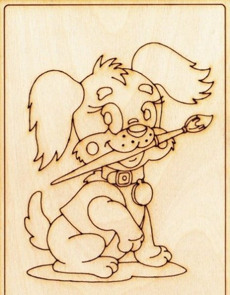 Выжигание для детей