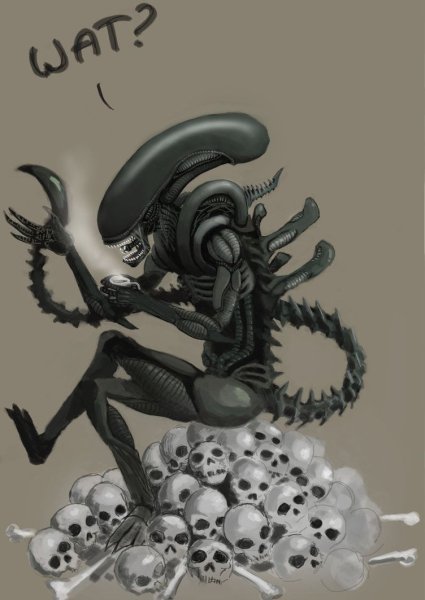 Ксеноморф самка Королева