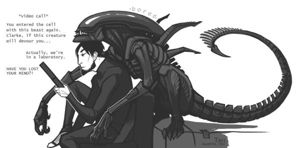 Чужой Ксеноморф любовь