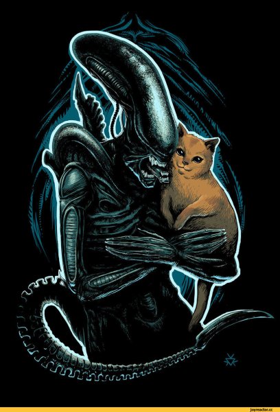 Чужой Рипли и кот