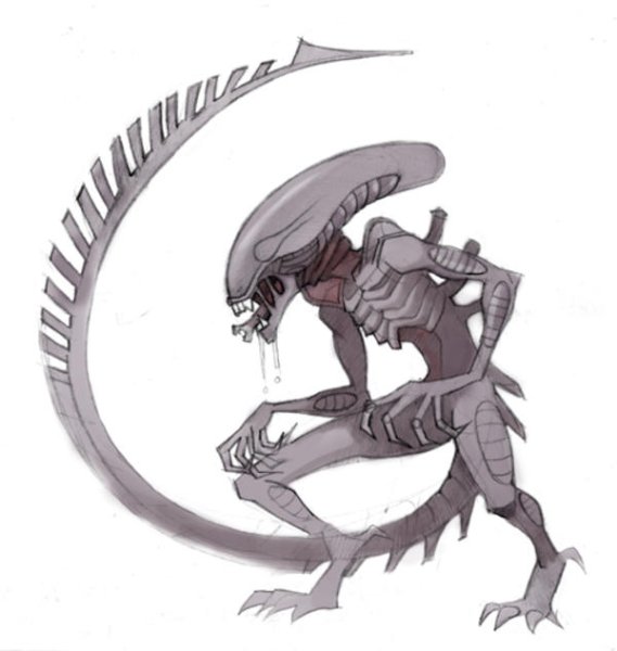 Чужой Ксеноморф маленький