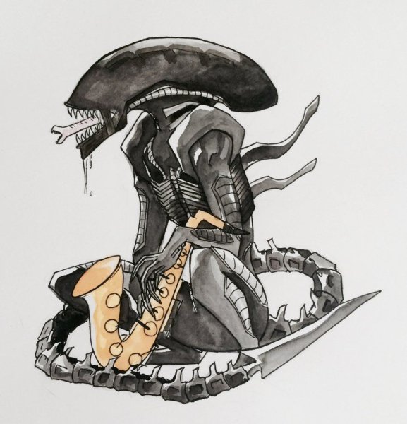 Ксеноморф самка Королева 18