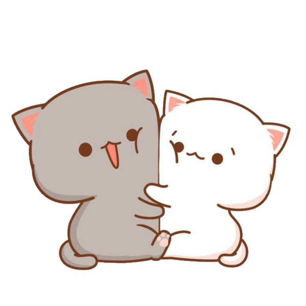 Кавайные котики любовь