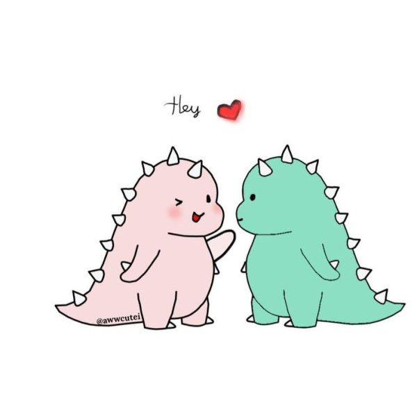 Кавайные котики парочка