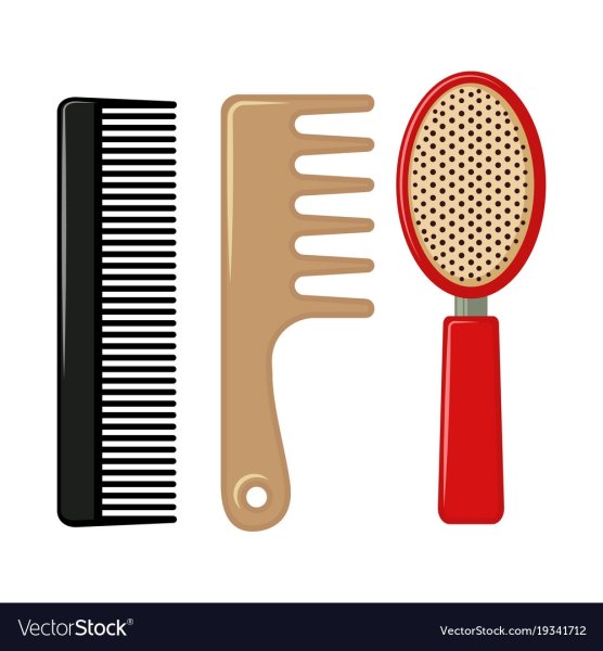 Расческа иллюстрация для детей