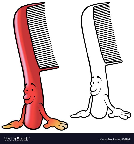 Расческа с глазками