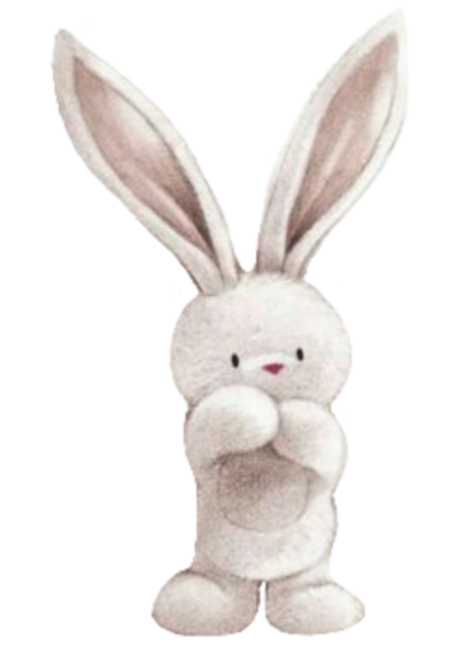 Милые зайцы мультяшные