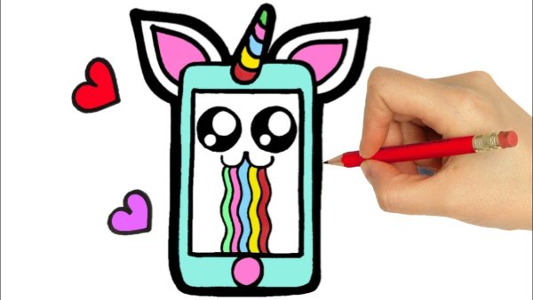 Смартфон с глазками