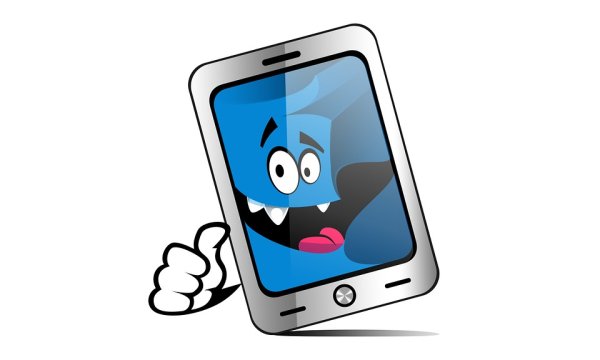 Смартфон скетч