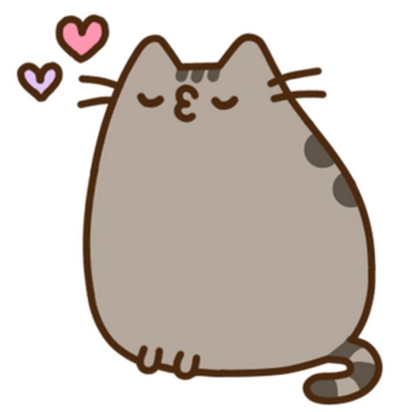 Стикеры кот Пушин