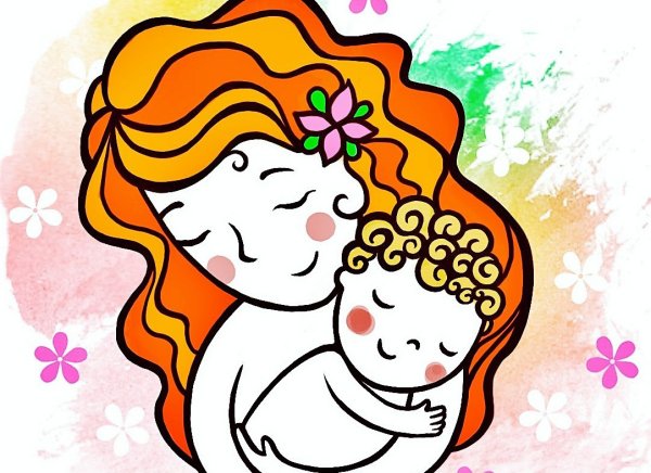 Рисунок ко Дню матери