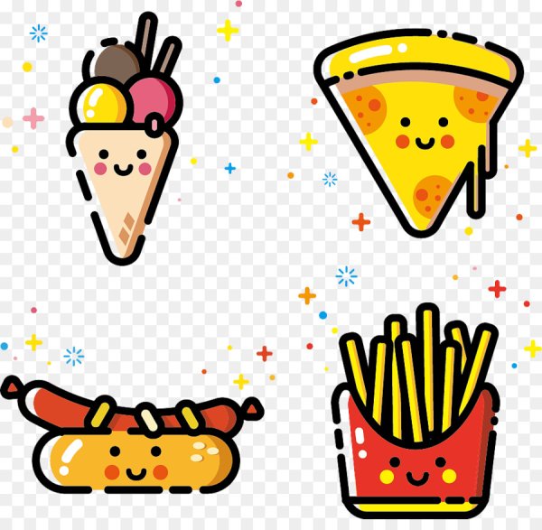 Кавайная картошка фри