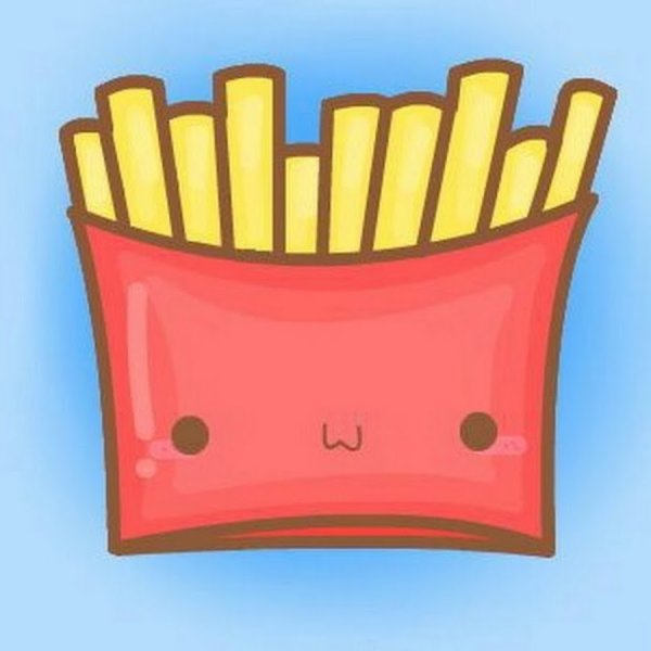 Кавайная картошка фри