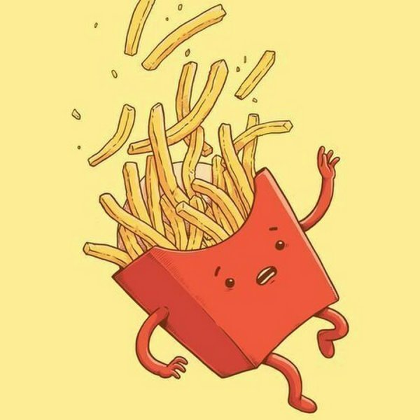 Няшная картошка фри