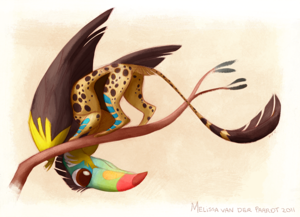 Рисунки милых мифических животных