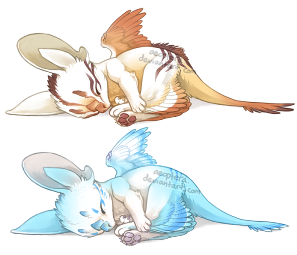 Мифические животные аниме Чиби