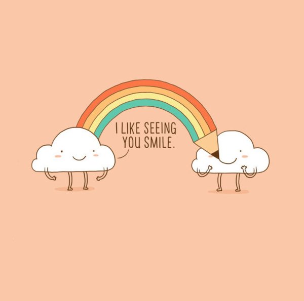 Милые рисунки с надписями