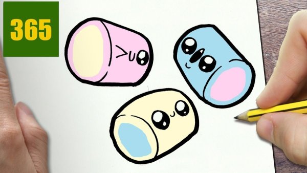 Милые предметы с глазками