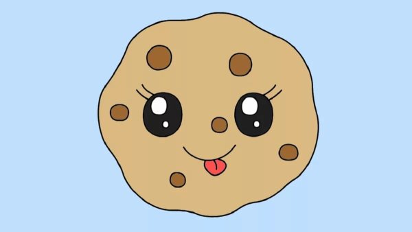 Срисовки еды легкие и красивые